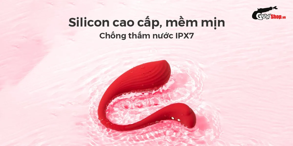 Trứng Rung Svakom Phoenix Neo 2 Điều Khiển Qua App Điện — Chất liệu silicon siêu mềm kết hợp nhựa ABS cao cấp mang
