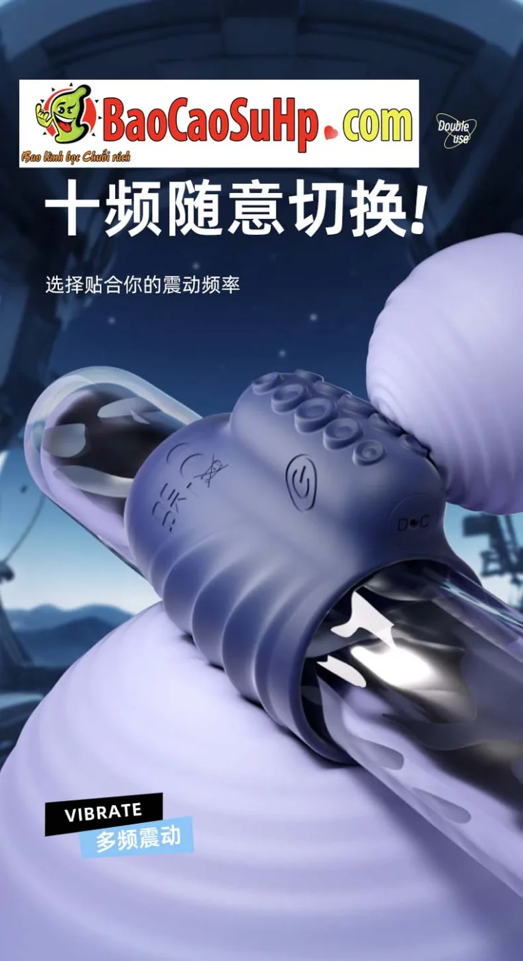 Vòng đeo dương vật có rung điều khiển từ xa Mighty Warrior Stamina - ảnh 16