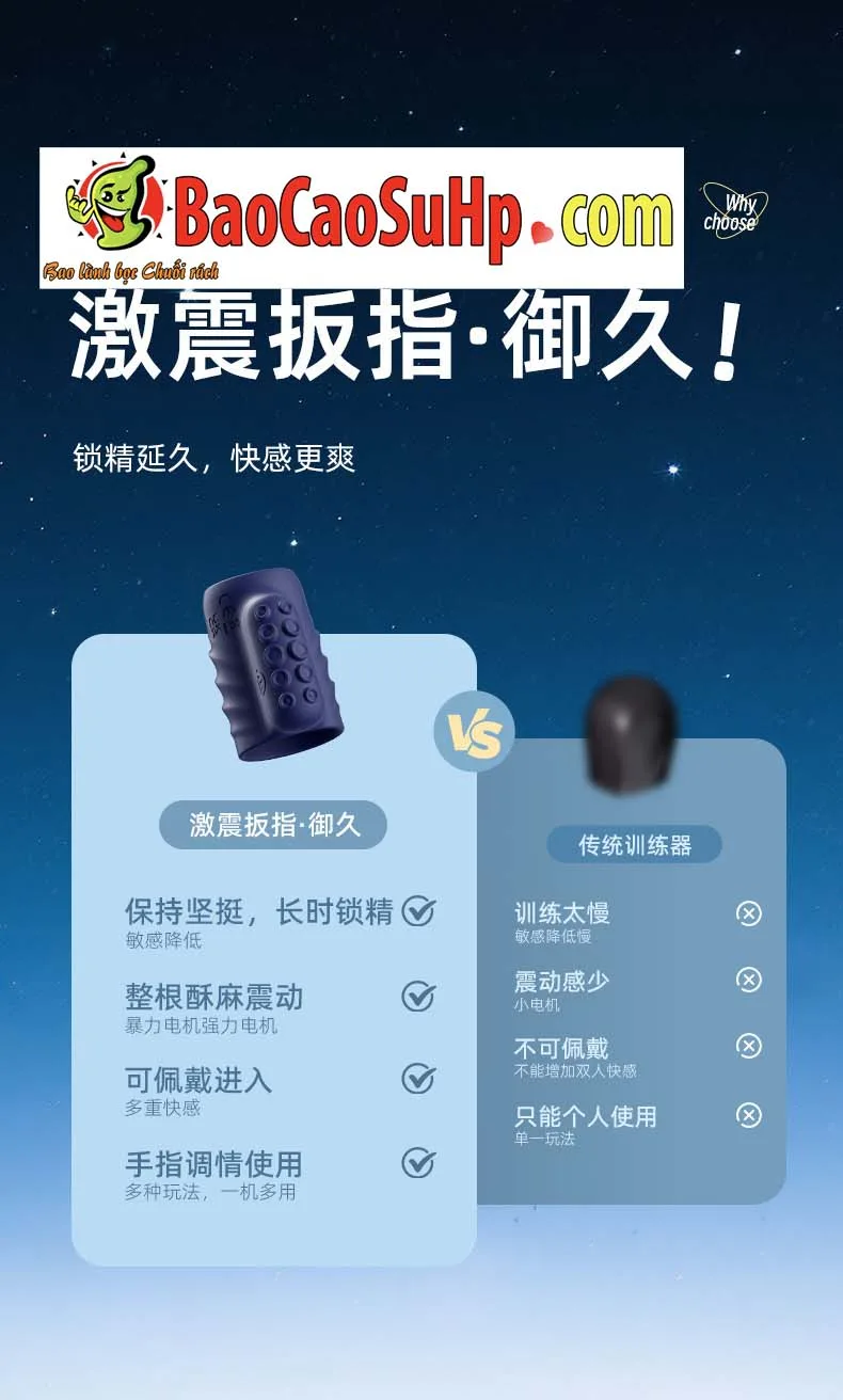 Vòng đeo dương vật có rung điều khiển từ xa Mighty Warrior Stamina - ảnh 8
