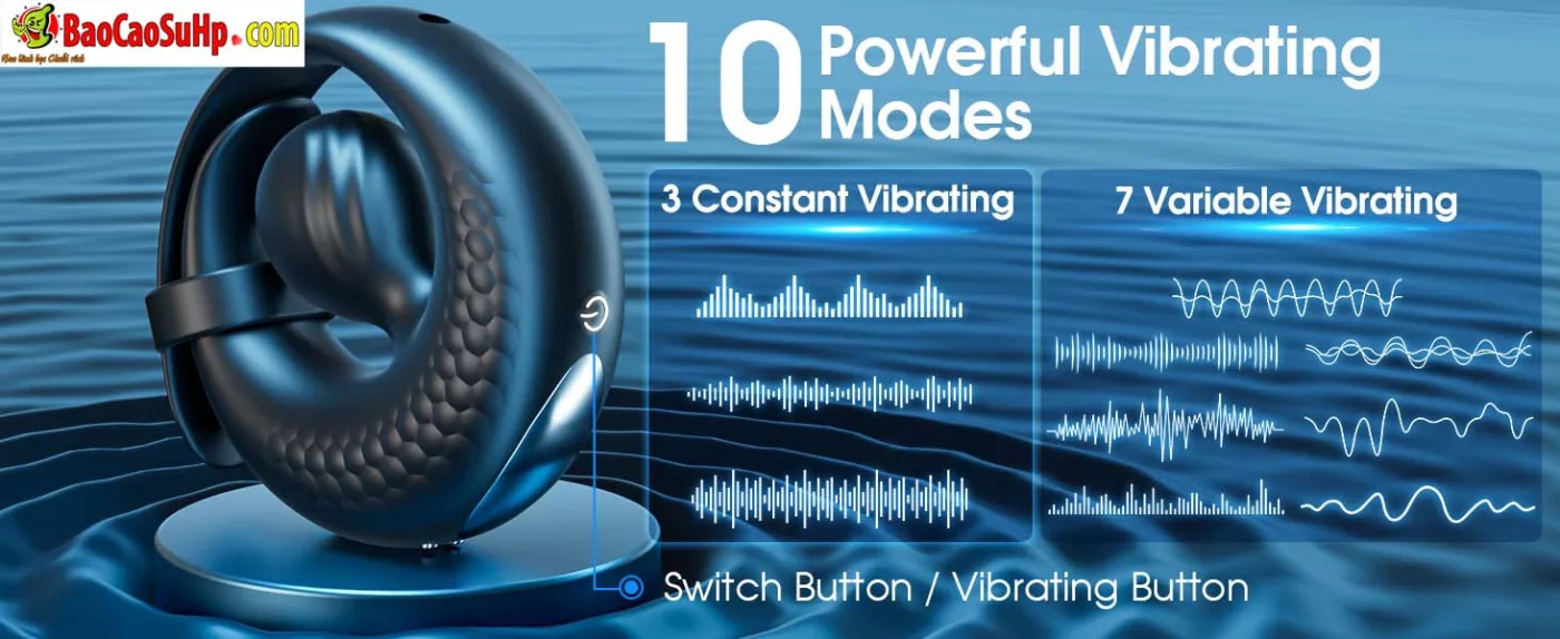Vòng đeo dương vật điều khiển APP Hellebore lưỡi trâu tùy chỉnh kích thước - ảnh 7