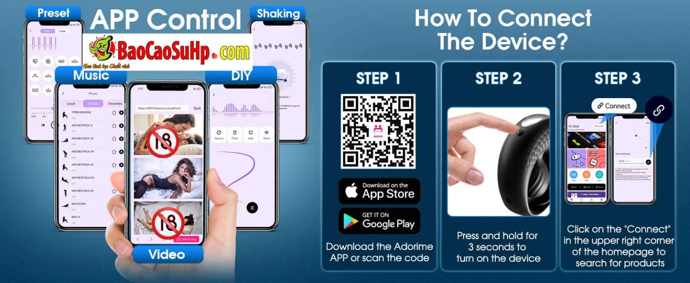 Vòng đeo dương vật điều khiển APP Hellebore lưỡi trâu tùy chỉnh kích thước - ảnh 8