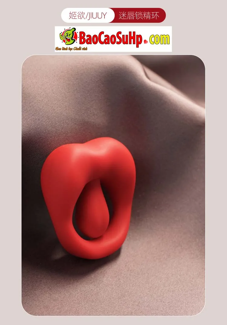 Vòng đeo dương vật điều khiển từ xa Jiuuy Mariposa lưỡi đỏ - hình ảnh 24