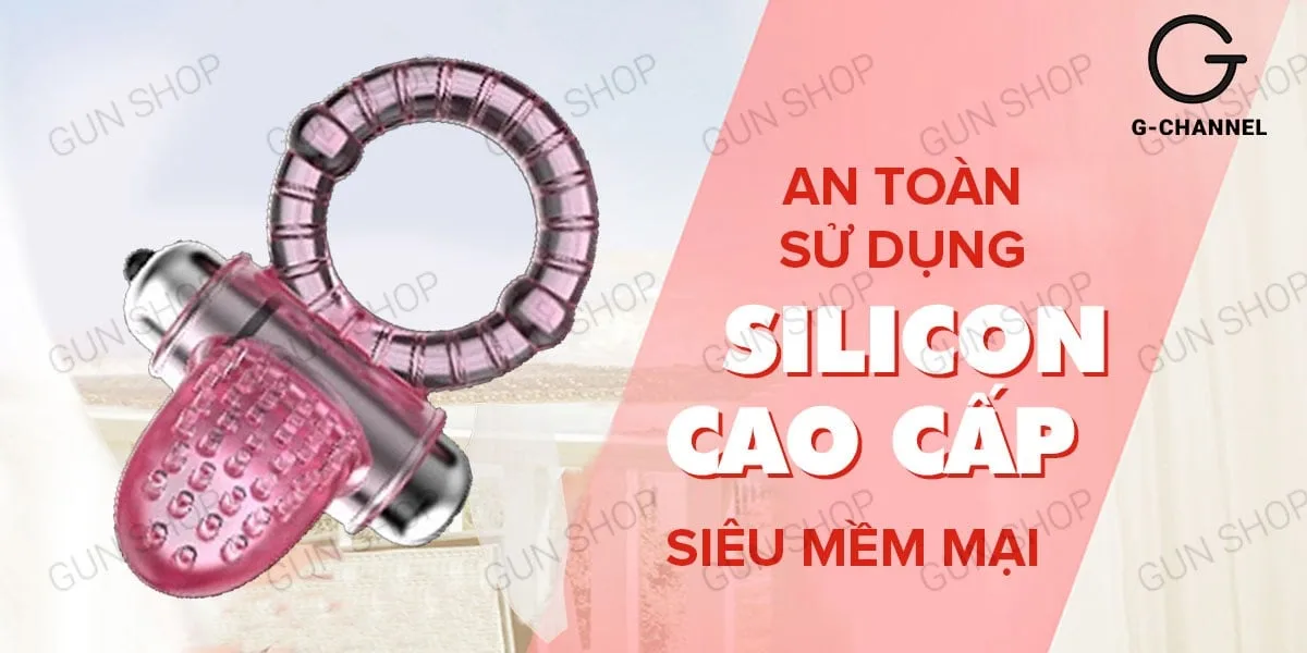 Vòng rung tình yêu Baile Sweet silicon mềm mại kích thích — Cách sử dụng đơn giản, tiện lợi