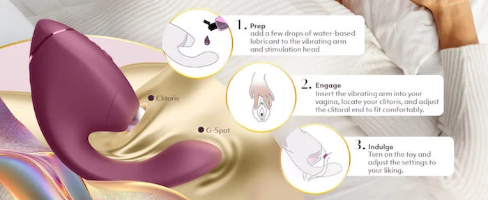 Máy rung hút âm vật Womanizer Next Duo 2 in 1 công nghệ hút — Tùy chỉnh tối đa – Cá nhân hóa mọi trải nghiệm