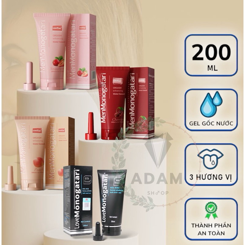 Cửa hàng bán Gel Bôi Trơn Hậu Môn Love Monogatari Black 200ml Gel Gốc Nước Trong Suốt giá sỉ Cửa hàng bán Gel Bôi Trơn Hậu Môn Love Monogatari Black 200ml Gel Gốc Nước Trong Suốt giá sỉ