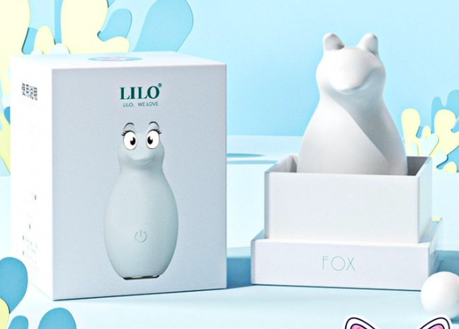 Trứng rung Lilo Fox nguỵ trang hình con cáo Trứng rung Lilo Fox nguỵ trang hình con cáo