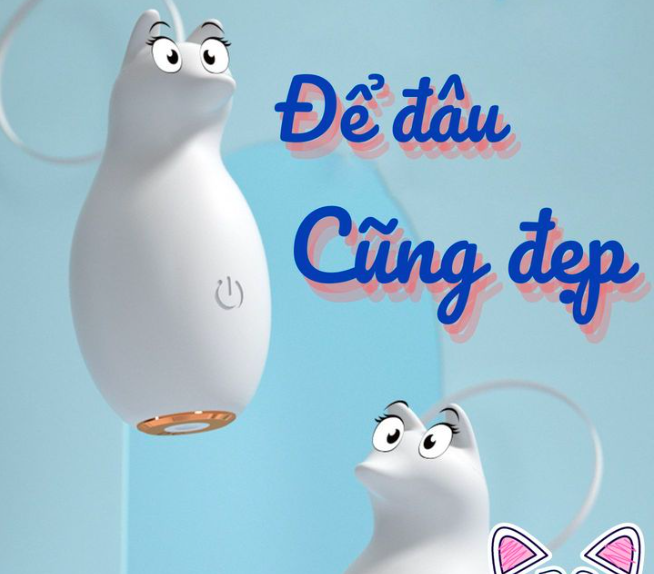 Trứng rung Lilo Fox nguỵ trang hình con cáo Trứng rung Lilo Fox nguỵ trang hình con cáo