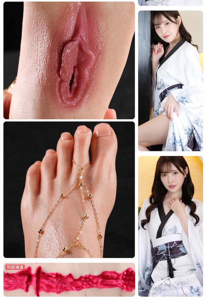Bán Bàn chân kiêm âm đạo nguyên khối Idol Hashimoto Arina 3D Silicone Siêu Mềm nhập khẩu