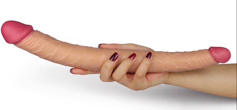 Dương Vật Giả Lovetoy 2 Đầu size khủng siêu mềm có thể uốn cong