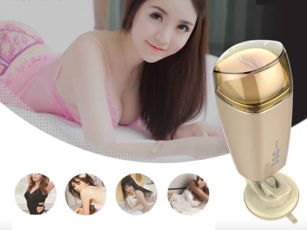 Âm đạo giả gắn tường ManMiao MR-02 rung đa điểm nhiều chế độ