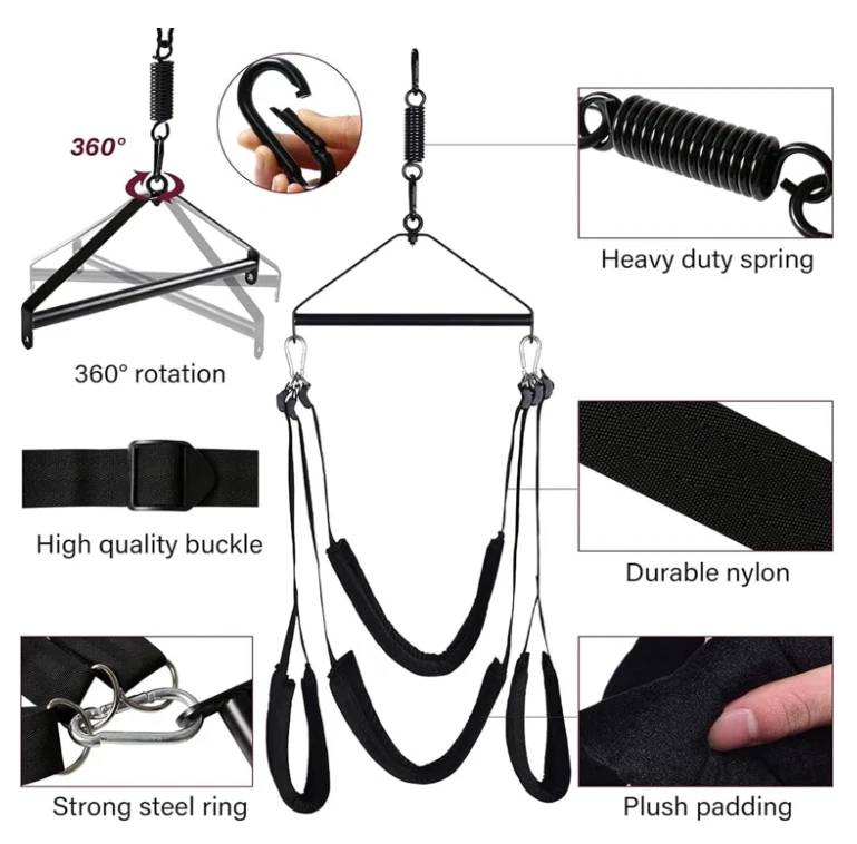 Review Ghế đu treo hỗ trợ các tư thế quan hệ độc đáo cao cấp Review Ghế đu treo hỗ trợ các tư thế quan hệ độc đáo cao cấp