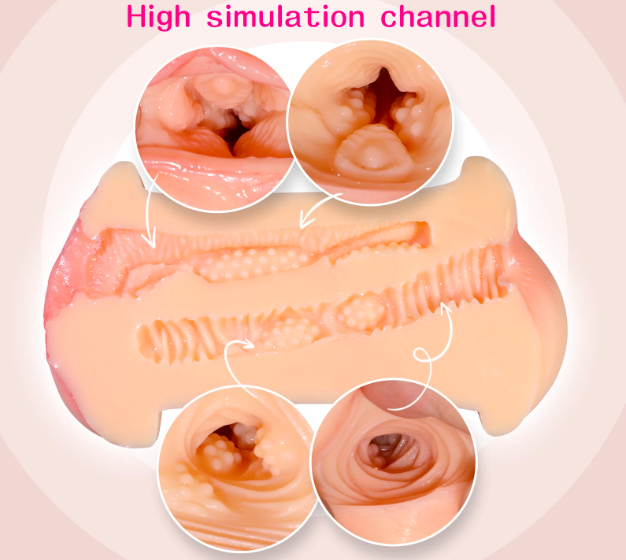 Gối thủ dâm Manmiao kết hợp âm đạo giả mềm mại gối nhung 2 mặt