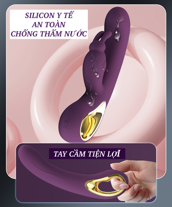 Review Dương vật giả Pretty Love Liam điều khiển qua app điện thoại có nhánh phụ tai thỏ nhập khẩu Review Dương vật giả Pretty Love Liam điều khiển qua app điện thoại có nhánh phụ tai thỏ nhập khẩu