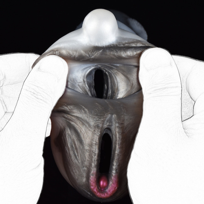 Âm đạo giả ngoài hành tinh Yocy Alien cow Silicone độc lạ nhỏ gọn cầm tay Âm đạo giả ngoài hành tinh Yocy Alien cow Silicone độc lạ nhỏ gọn cầm tay