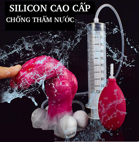 FAAK Hellfire dương vật giả rung 10 chế độ bắn tinh chân thực