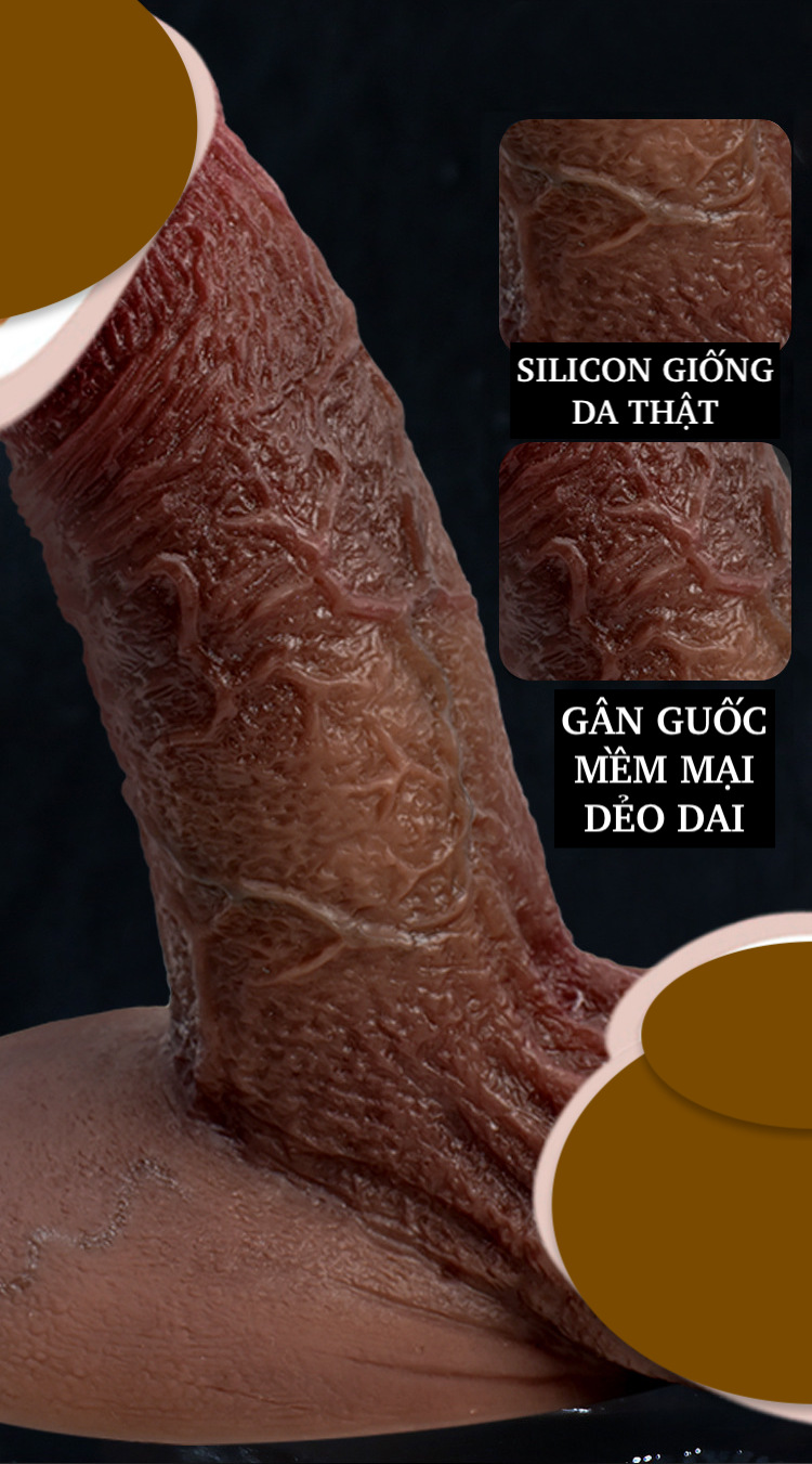 Dương vật giả Người khổng lồ đen size L silicon giống thật rung mạnh mẽ Dương vật giả Người khổng lồ đen size L silicon giống thật rung mạnh mẽ