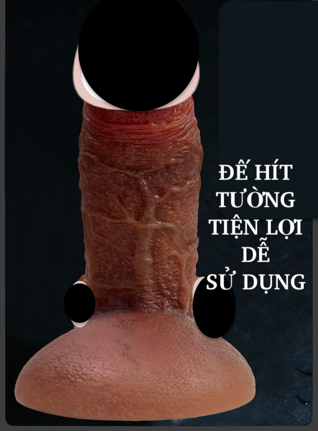 Dương vật giả Người khổng lồ đen size L silicon giống thật rung mạnh mẽ Dương vật giả Người khổng lồ đen size L silicon giống thật rung mạnh mẽ
