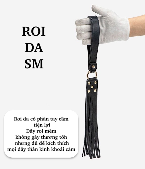 Bộ đồ chơi BDSM 8 món da cao cấp đỏ đen sang trọng kích thích