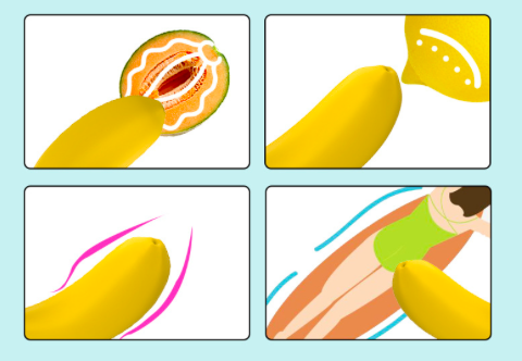 Máy rung quả chuối S-Hande Naughty Banana siêu kích thích