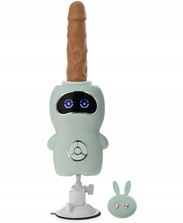 Dương vật giả rung Thụt sưởi ấm Fking Wanle nhiều chức năng