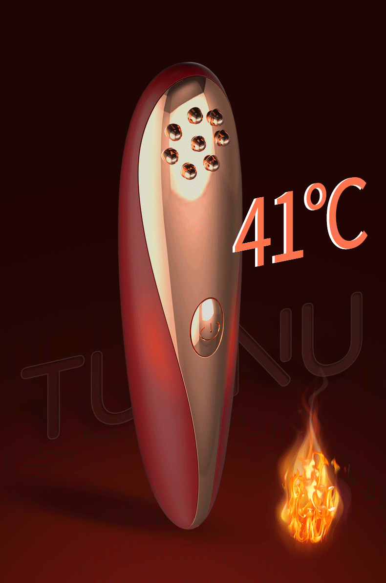 Trứng rung ngón tay Lilo Yoyo Point Of Pen kích thích nhũ hoa cô bé đỏ xanh