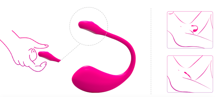 Nhập sỉ Lush 2 siêu phẩm của Lovense điều khiển Bluetooth không giới hạn nhập khẩu