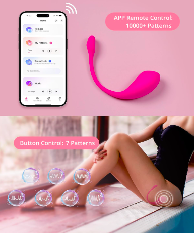 Nhập sỉ Lush 2 siêu phẩm của Lovense điều khiển Bluetooth không giới hạn nhập khẩu