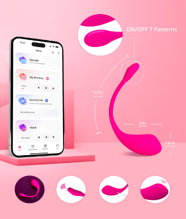 Nhập sỉ Lush 2 siêu phẩm của Lovense điều khiển Bluetooth không giới hạn nhập khẩu