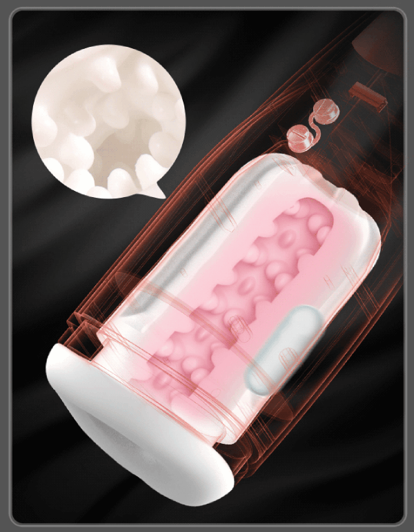 Âm đạo giả Mr.B B4 cao cấp rung hút tỏa nhiệt sấy khô tự động