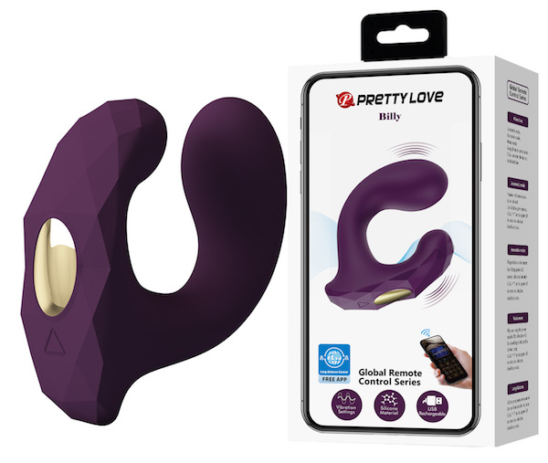Pretty Love BILLY máy massage hậu môn điều khiển từ xa app