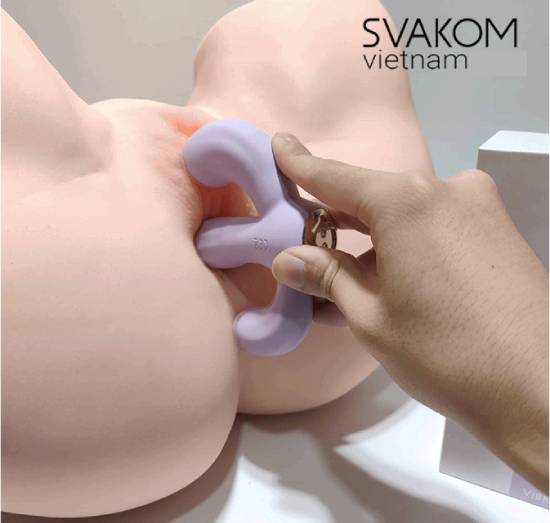 Svakom Bernice dương vật giả 3 nhánh xương rồng, kích thích điểm G