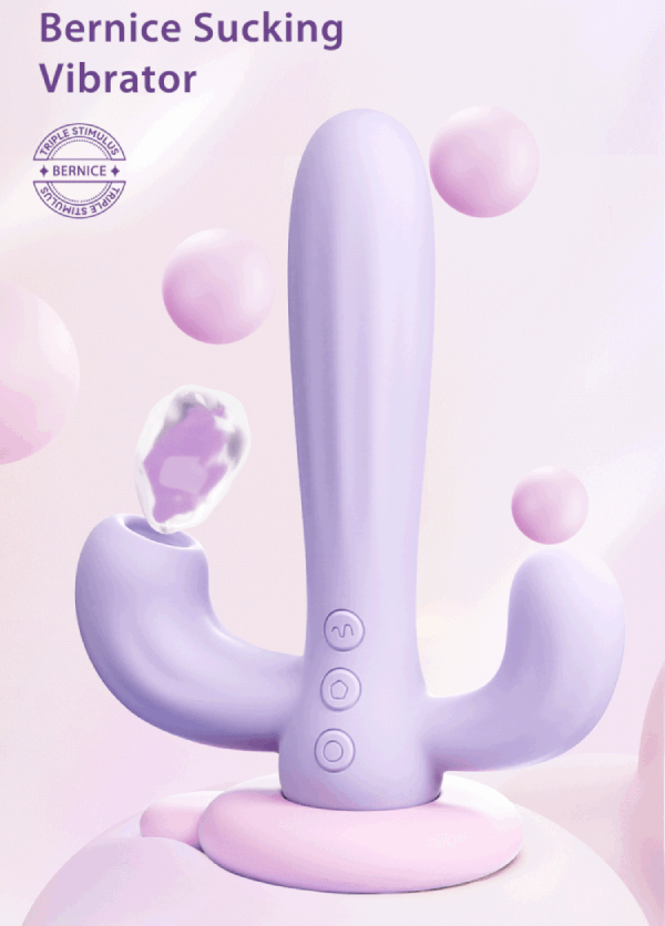 Svakom Bernice 3 nhánh kích thích điểm G rung hút tăng khoái cảm