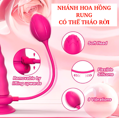 Dương Vật Giả Đeo Dây Rung App Love Spouse Cho Les Kích Thích