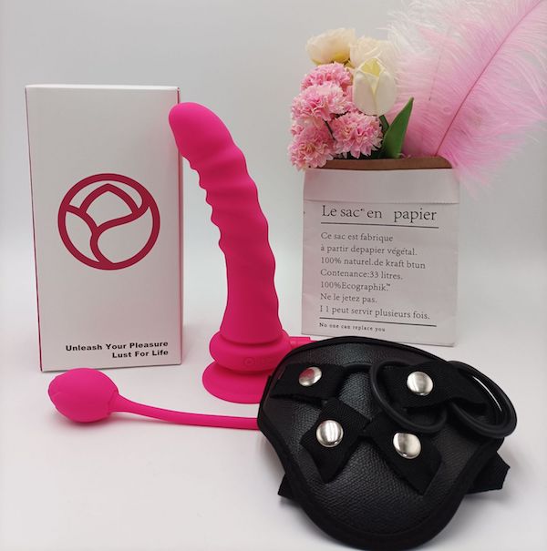 Dương Vật Giả Đeo Đùi Rung App Love Spouse Kích Thích Cho Les