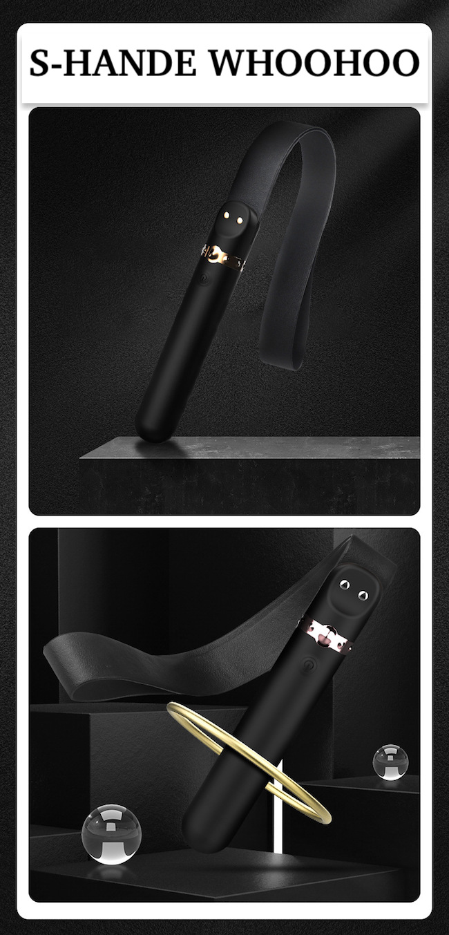 Máy massage S-Hande Whoohoo rung kết hợp roi da mềm