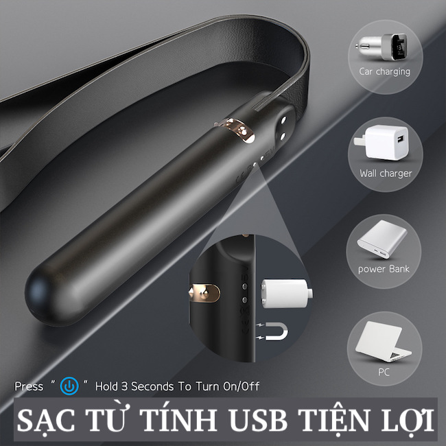 Máy massage S-Hande Whoohoo rung kết hợp roi da mềm