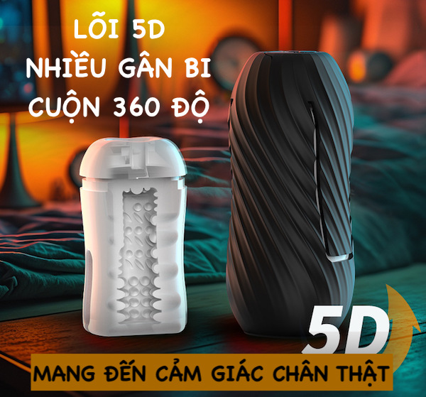 Âm đạo giả Shrink DMM 5D thế hệ 2 cốc thủ dâm cao cấp chất lượng
