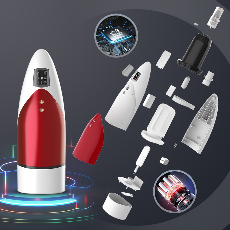 Âm đạo giả Mr.B B4 cao cấp rung hút tỏa nhiệt sấy khô tự động