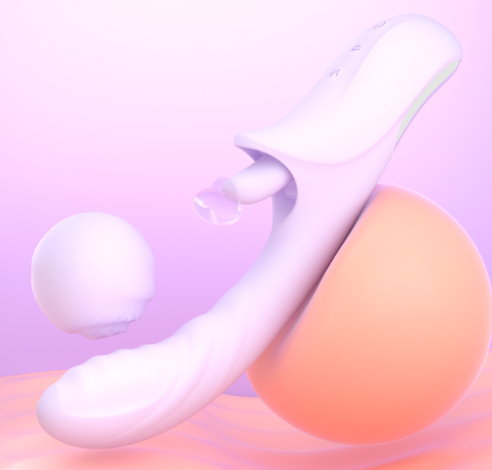 Dương vật giả Svakom Zemalia đa năng kích thích cực đỉnh 10 chế độ rung liếm