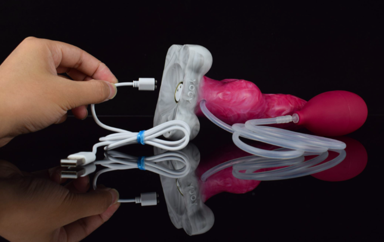 FAAK Hellfire dương vật giả rung 10 chế độ bắn tinh chân thực