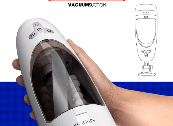 Máy thủ dâm Ailighter Juicer 3D co bóp xoay hút tiếng rên phê