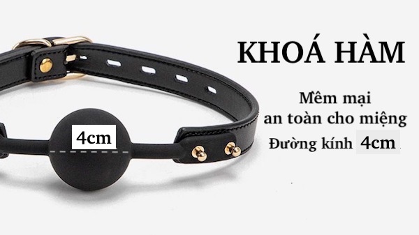 Bộ đồ chơi BDSM 8 món da cao cấp đỏ đen sang trọng kích thích