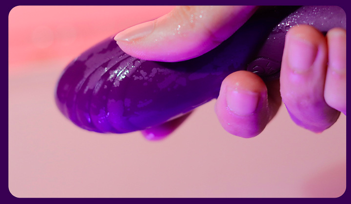 Que rung Lisa Flicker 2 đầu liếm búng tay massage kích thích