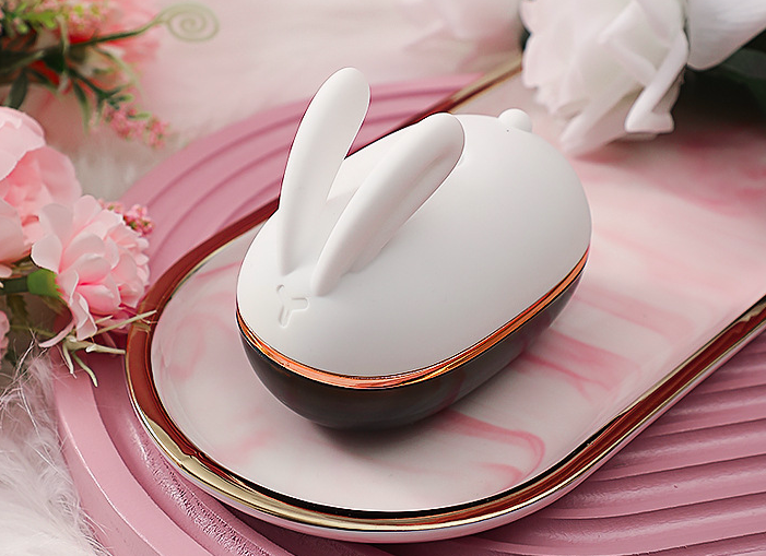 Máy massage lưỡi liếm Hee Tu Pulse Solo chất liệu silicone hồng kích thích cực đã