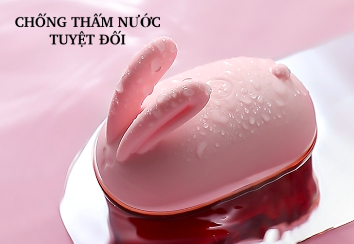 Máy massage lưỡi liếm Hee Tu Pulse Solo chất liệu silicone hồng kích thích cực đã