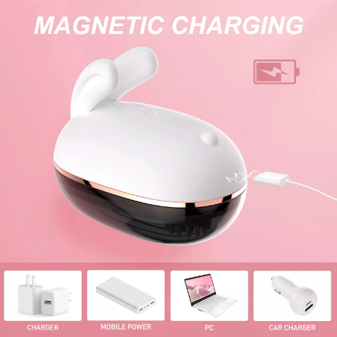 Máy massage lưỡi liếm Hee Tu Pulse Solo chất liệu silicone hồng kích thích cực đã