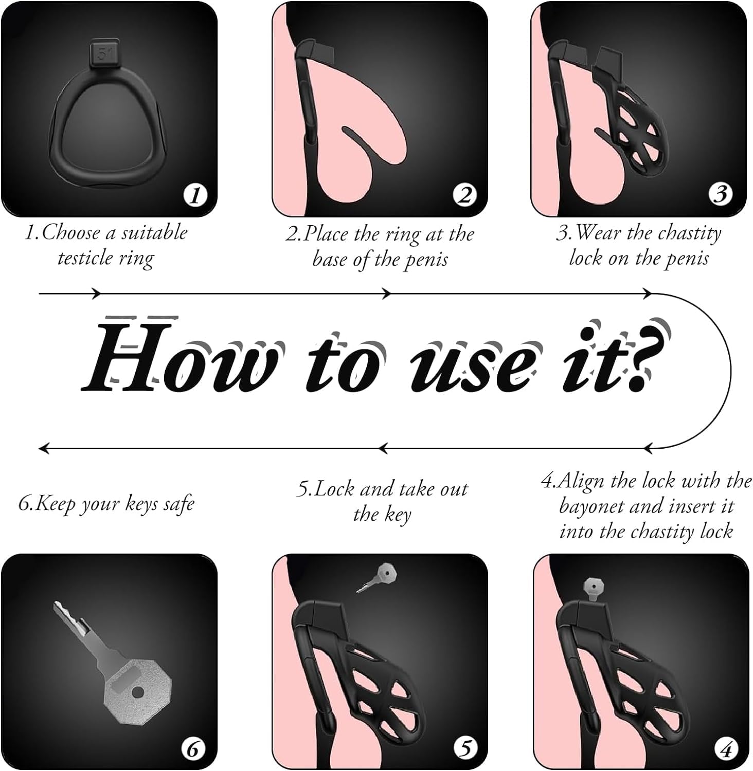 Khóa dương vật rồng Jewsn Cobra cao cấp size M phụ kiện SM