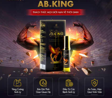 Chai xịt AB King Linh Miu tăng cường sinh lý mạnh mẽ, bền bỉ