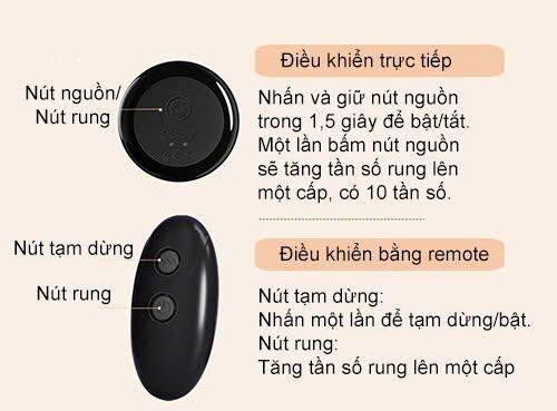 Dụng Cụ Kích Thích Hậu Môn Miji Cyclone Điều Khiển Remote Rung Massage Tuyến Tiền Liệt