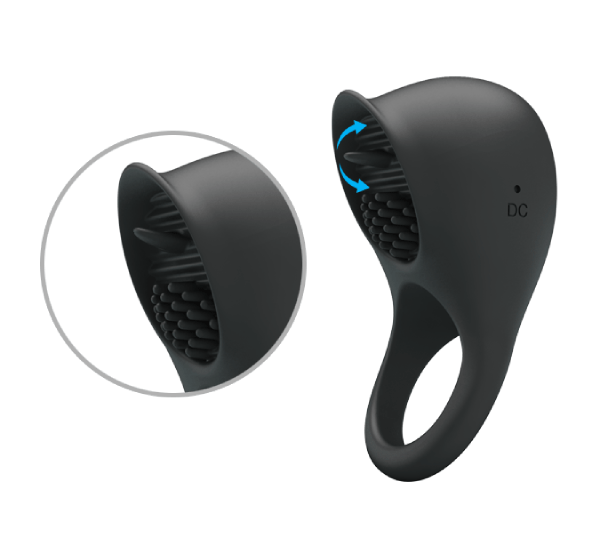 Vòng đeo dương vật Pretty Love Ring Shaking II có lưỡi liếm tăng khoái cảm